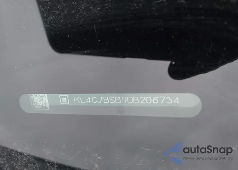 2013 Buick Encore Convenience z USA, uszkodzony, nr VIN KL4CJBSB9DB206734